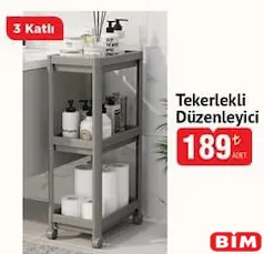 TEKERLEKLİ DÜZENLEYİCİ 3 KATLI